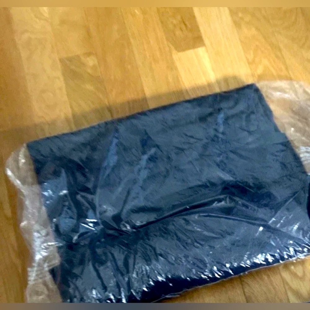 AIR FRANCE Airlines Blanket Throw Fleece Navy Blue Sealed NEW NWT
